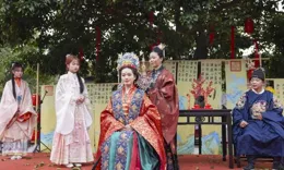 【網路中國節·春節】山格蔡家堡：邂逅漢婚 穿越千年浪漫