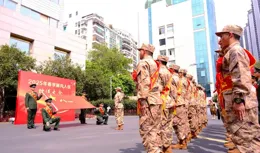 使命擔當啟征程！佛山禪城舉行2025年上半年新兵歡送大會‌