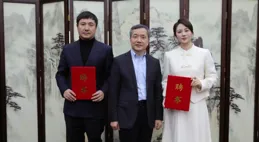 沈騰、馬麗有新身份，國家疾控局局長頒發證書