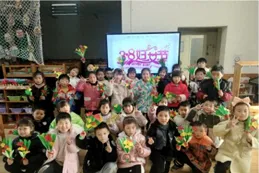 溫情三月 感恩有您｜高縣沙河鎮幼稚園開展「三八」婦女節主題活動