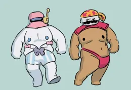 「一不小心看成了蒙臉裸身壯漢？哈哈哈原諒我看錯了……」