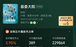 如何評價正午陽光出品、孔笙執導、胡歌主演的電視劇【縣委大院】？