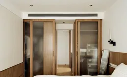 87㎡奶白+原木風，「錙銖必較」的多功能之家