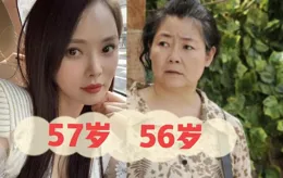 直到56歲薩日娜和57歲伊能靜站一起，才知顏值在演技面前不值一提