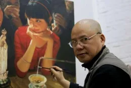 陳安健丨藝術家與茶館雙向「滋養」，繪出一幅當代「清明上河圖」