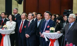 中國貿促會會長任鴻斌會見聯合國貿法會秘書長喬賓–布萊特