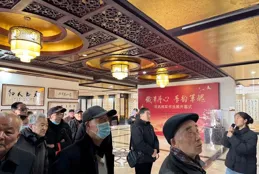 江都區大橋鎮：觀老將軍書法展，品歲月沈澱之美