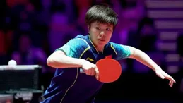乒乓世界杯:第一個女單16強誕生，張本美和3-0領先杜凱琹，提前出線