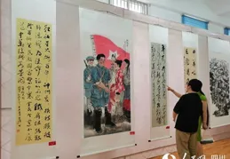 用筆墨架起傳統與現代的橋梁，「捐贈與收藏研究展·康移風」長沙開幕