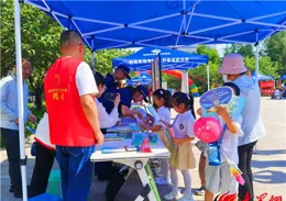 湖北宜昌：「童」行消防站 築夢安全心