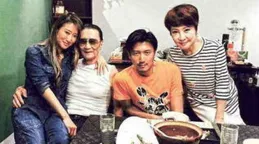 59歲劉嘉玲曬全家福，80歲母親一頭銀發，曾是「蘇州市才女」