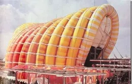 日本大阪世博會狀況百出 主建築「大屋根」被吐槽像腳手架