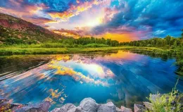 一生追求美和女性地位的挪威風景畫家，Kitty Lange Kielland作品