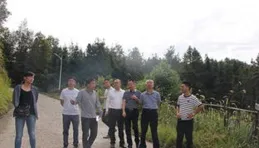 省林業局森防處前往龍門縣檢查松材線蟲病工作