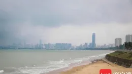 受高潮位影響，棧橋橋體和沙灘臨時封閉