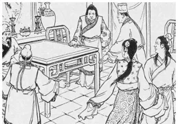 館藏名畫【五馬圖】，贗品欺世真面目