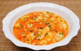 營養豐富的蝦仁蒸蛋，10 分鐘搞定的美味早餐