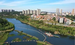 成都市溫江區：深化水環境治理 繪就幸福河湖圖景
