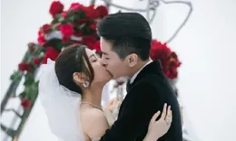 陳妍希離婚後拍「翅膀大片」！白裙長發配羽毛翼，離開陳曉後重生