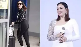 都吐槽關曉彤骨架大，看了她和蔣欣的同框照，才知她到底輸在哪