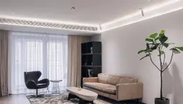 保定186㎡現代極簡風，電視墻1㎡端景驚艷全場！