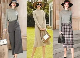 「闊腿褲」下面一定不要搭高跟鞋，學葉童這樣搭，洋氣時髦又顯高