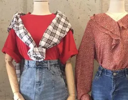 純白與靛藍的叛逆溫柔：圓領T恤配小腳牛仔褲的穿搭敘事