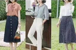 女生夏日穿搭24套，休閑通勤兩不誤，每天出門照著穿就行！