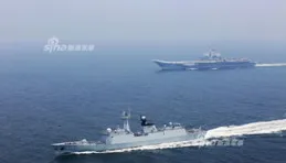 海軍航母編隊赴遠海開展實戰化訓練