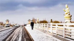 月圓敦煌白馬塔景區