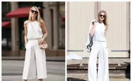 夏天出遊穿搭示範，時髦減齡，賺足回頭率