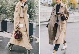 卡其色斜肩連衣短裙，高跟涼鞋助你魅力升級！