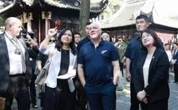 抵滬首日，紐西蘭總理拿下數十億大單