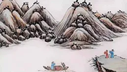 梁詩正跋【李世倬諸家山水畫冊】，結體和諧統一，嚴謹而不失靈動