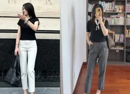 40+女人試試這3條「瘦瘦褲」，顯高顯瘦還百搭