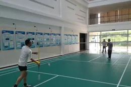 齊魯醫藥學院第四屆教職工羽球比賽順利落幕