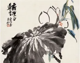 【畫作賞析】孫雷團扇四季花鳥，筆墨間的詩意棲居