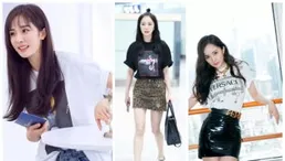 窒息級美！楊冪新桌布：蕾絲裙甜過草莓，馬丁靴野到開掛！