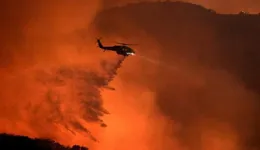 美國加州發生年內最大規模山火 加州州長指責川普