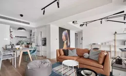 72㎡簡約實用剛需小戶型，打破常規的設計，給孩子良好的學習環境